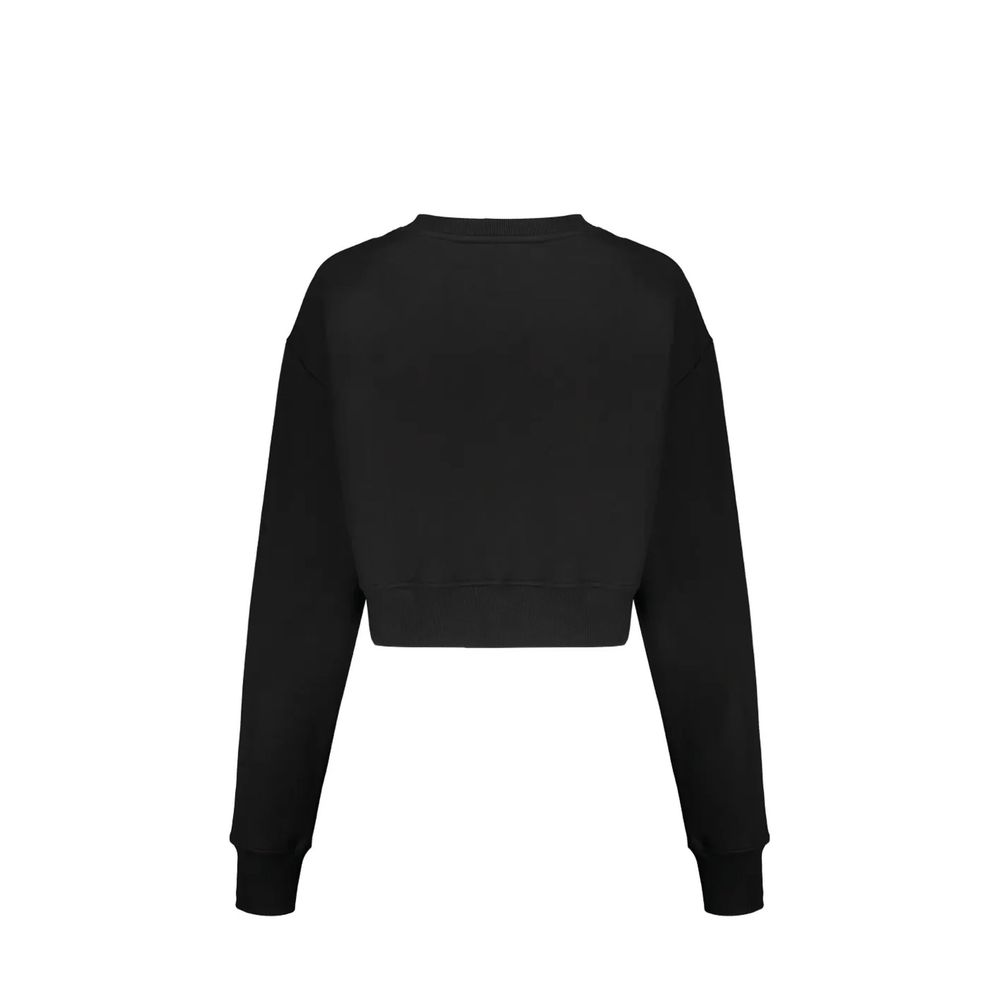 Balmain Black Cotton Sweatshirt Balmain