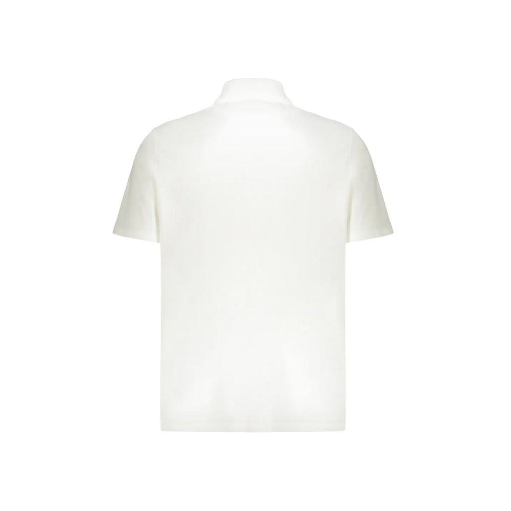 Balmain White Cotton Polo Shirt Balmain