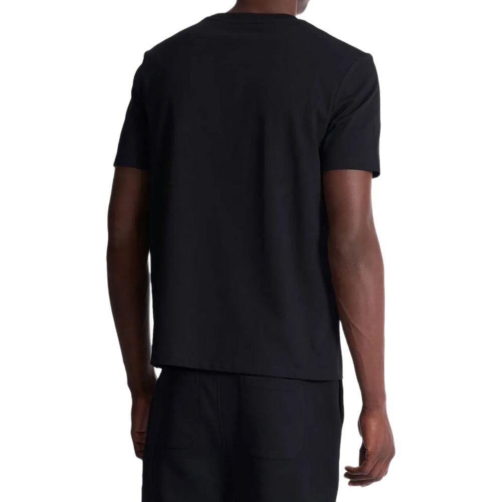 Balmain Black Cotton T-Shirt Balmain