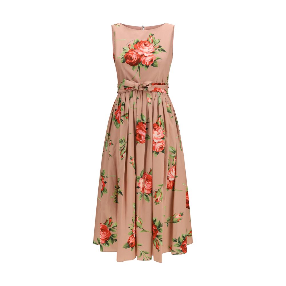 Dolce & Gabbana Multicolor Cotton Casual Dress Dolce & Gabbana