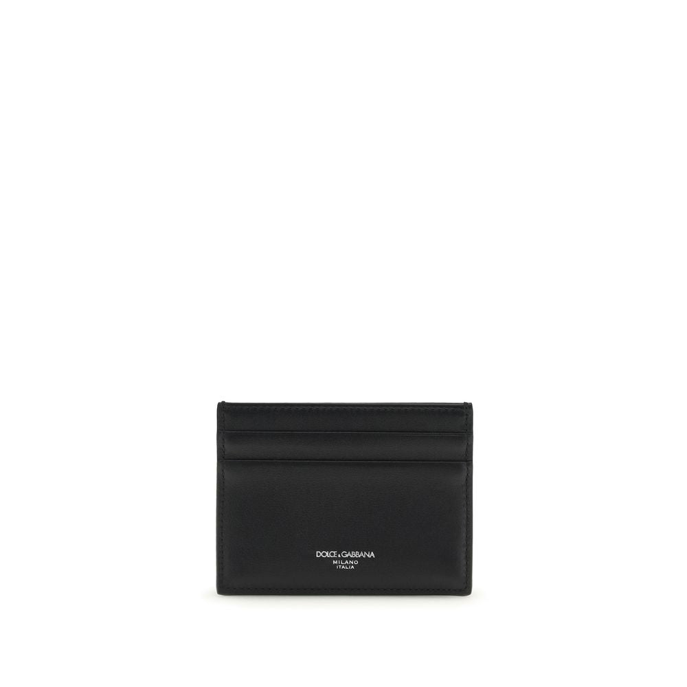 Dolce & Gabbana Black Cotton Wallet Dolce & Gabbana