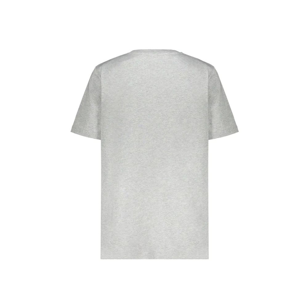 Balmain Gray Cotton T-Shirt Balmain