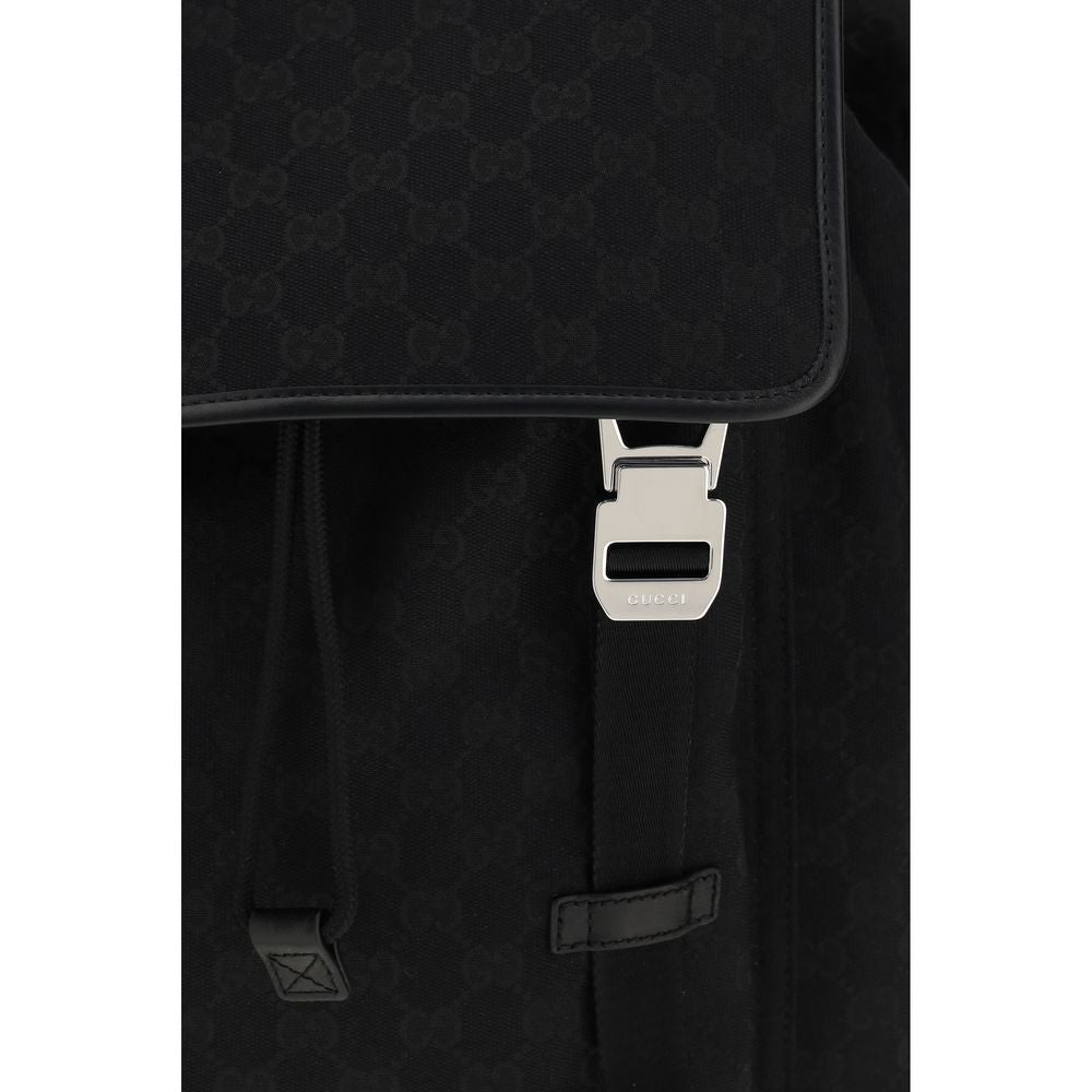 Gucci Black Fabric Backpack Gucci