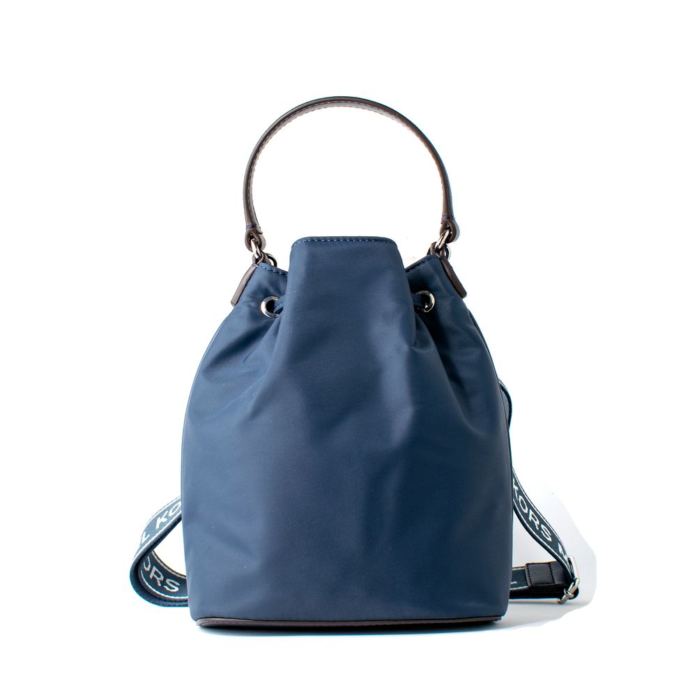 Michael Kors Blue Nylon Backet Bag Michael Kors