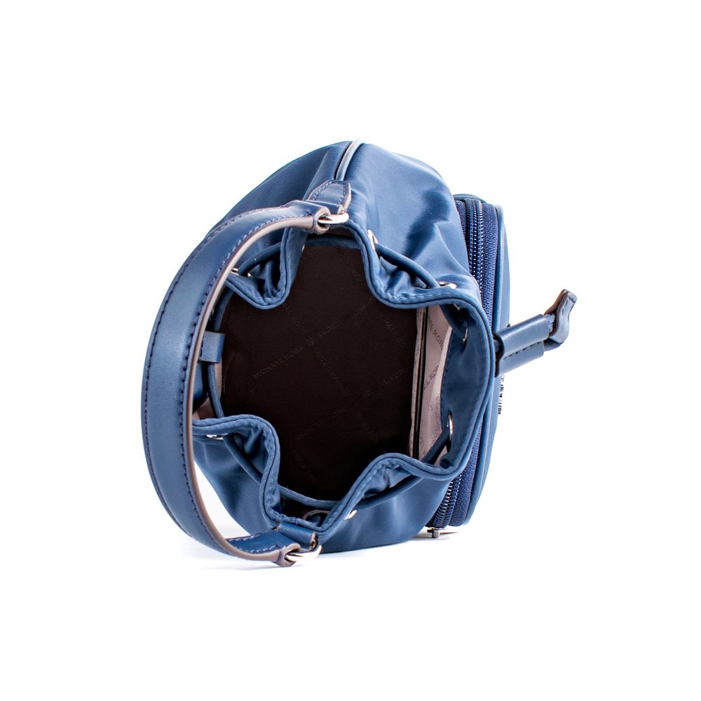 Michael Kors Blue Nylon Backet Bag Michael Kors