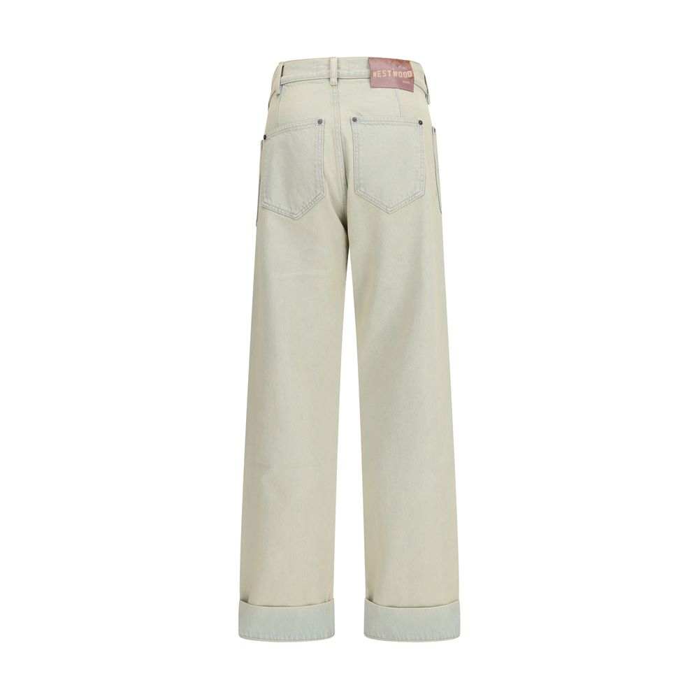 Vivienne Westwood Blue Cotton Jeans Denim Vivienne Westwood