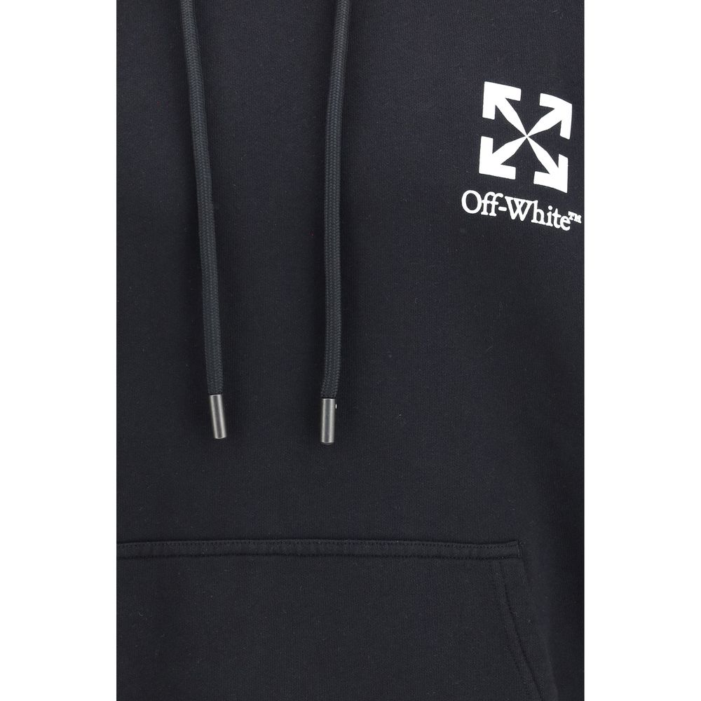 Off-White Black Cotton Sweatshirt Off-White