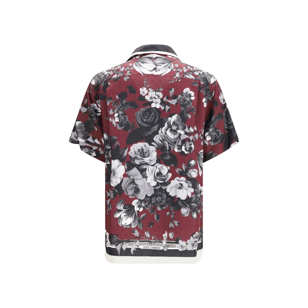 Dolce & Gabbana Multicolor Silk Pattern Shirt Dolce & Gabbana