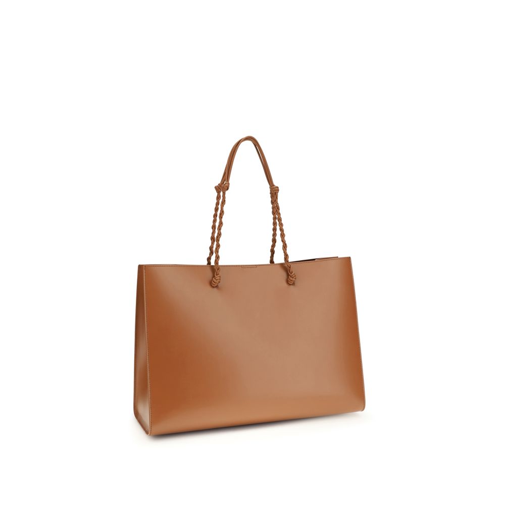 Jil Sander Brown Calf Leather Bos Taurus Shoulder Bag Jil Sander