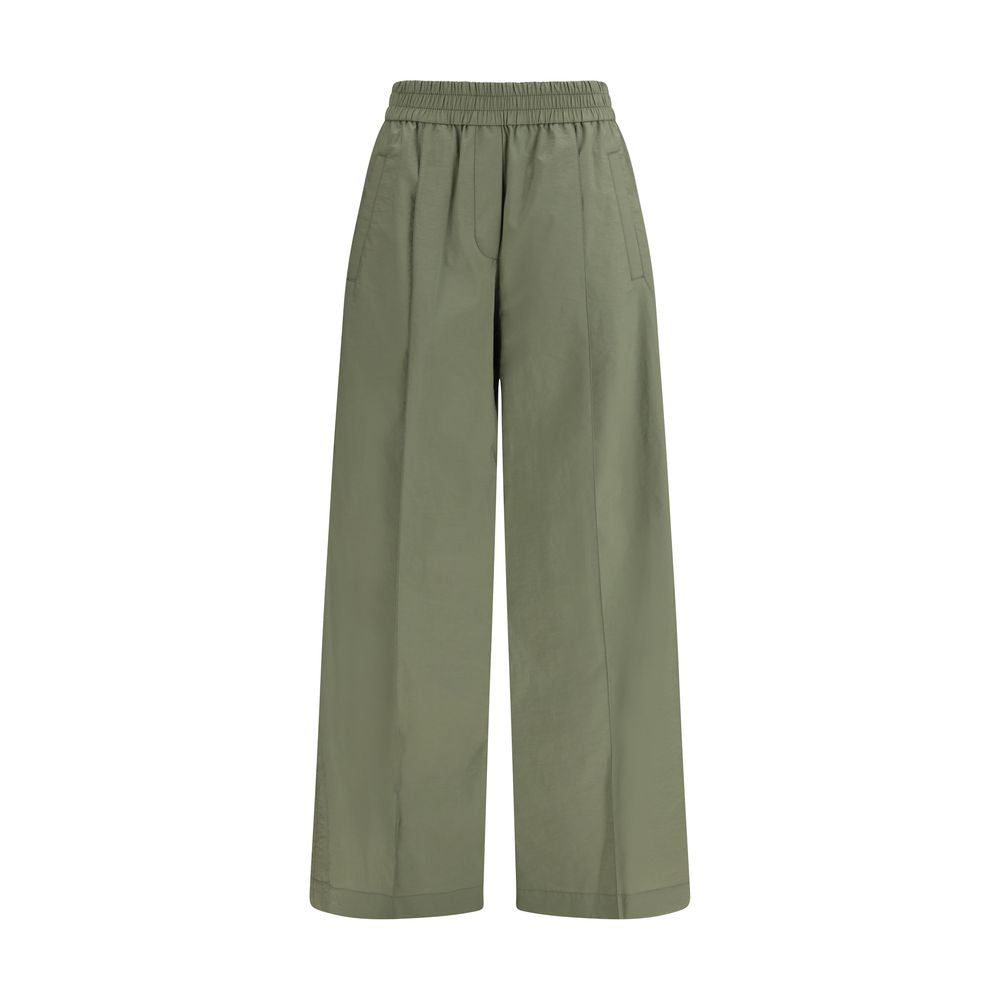 Brunello Cucinelli Bicolor Cotton Casual Pants Brunello Cucinelli
