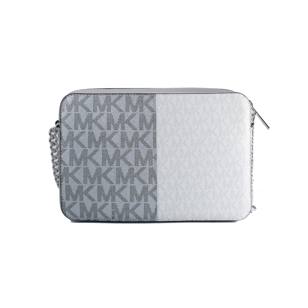 Michael Kors Gray Canvas Crossbody Bag Michael Kors