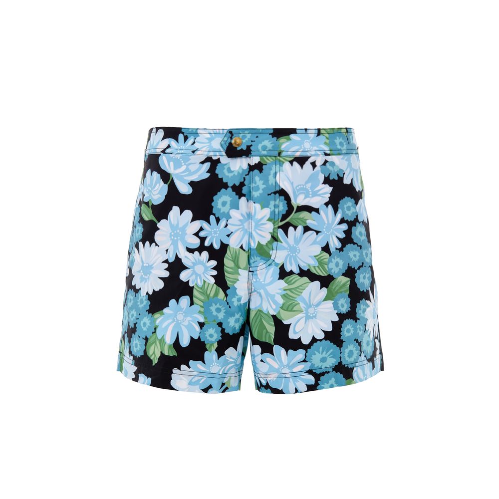 Tom Ford Blue Polyamide Swim Shorts Tom Ford