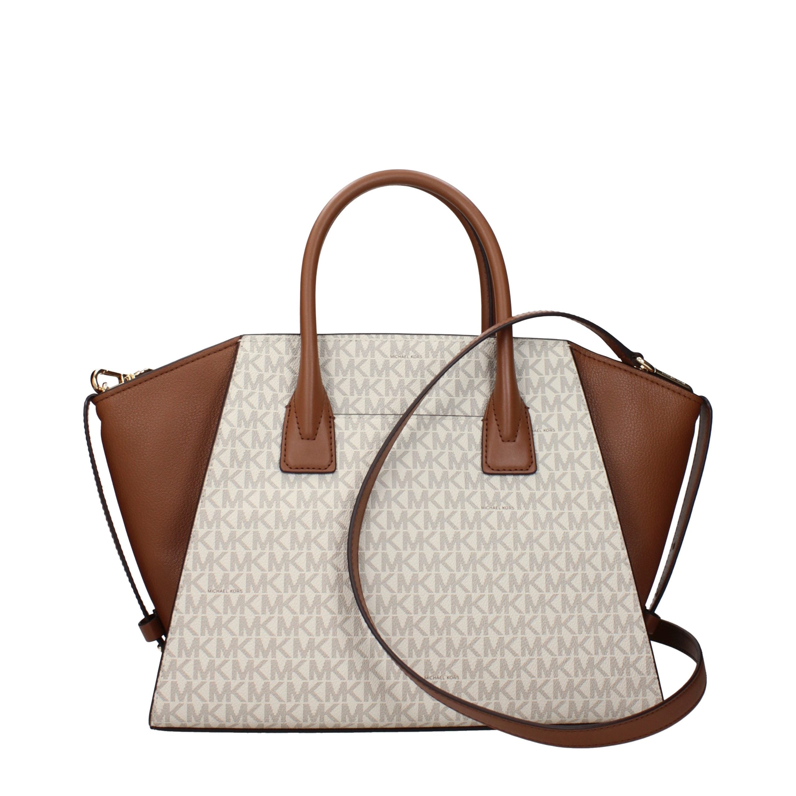 Michael Kors Beige Fabric Handbag Michael Kors