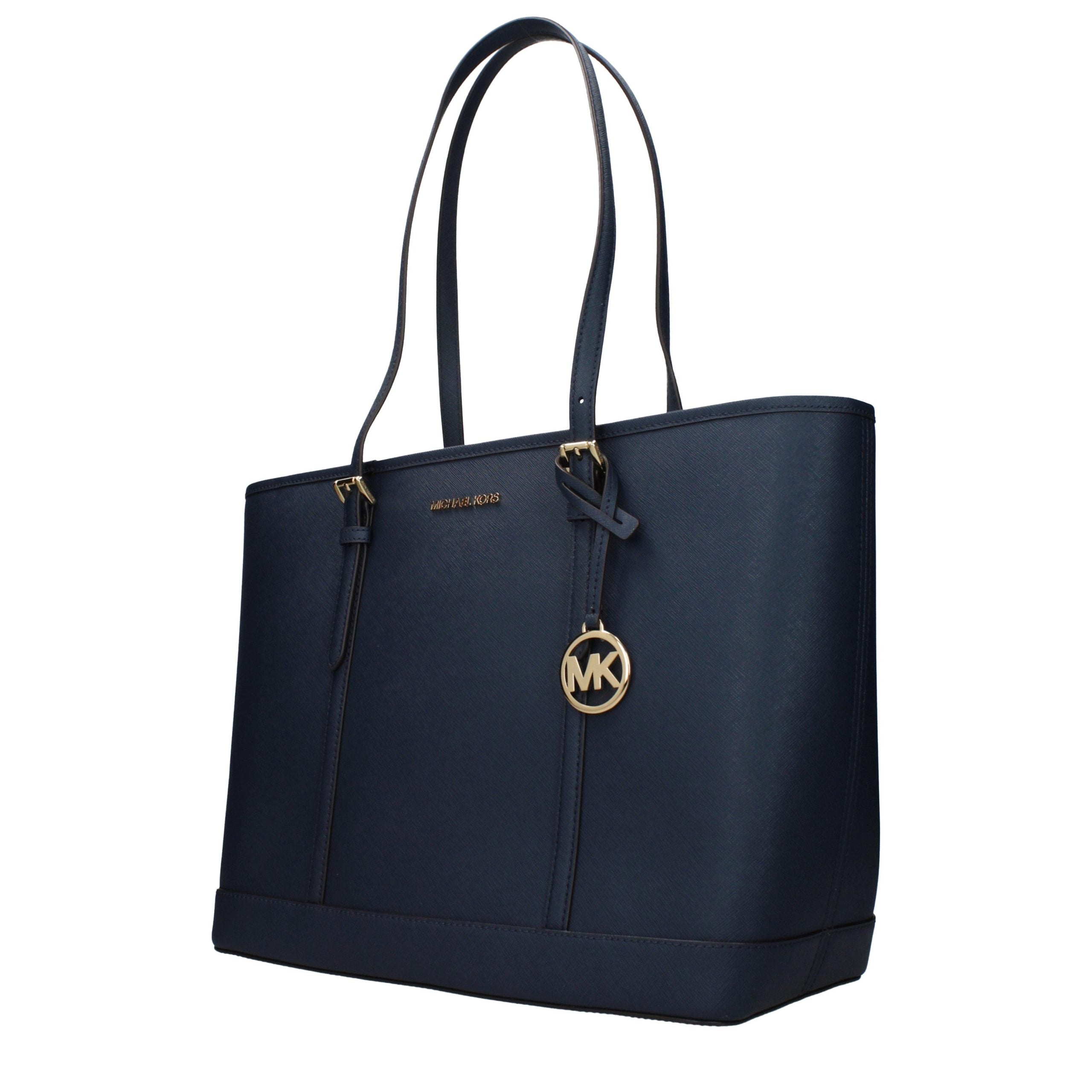 Michael Kors Blue Leather Shoulder Bag Michael Kors