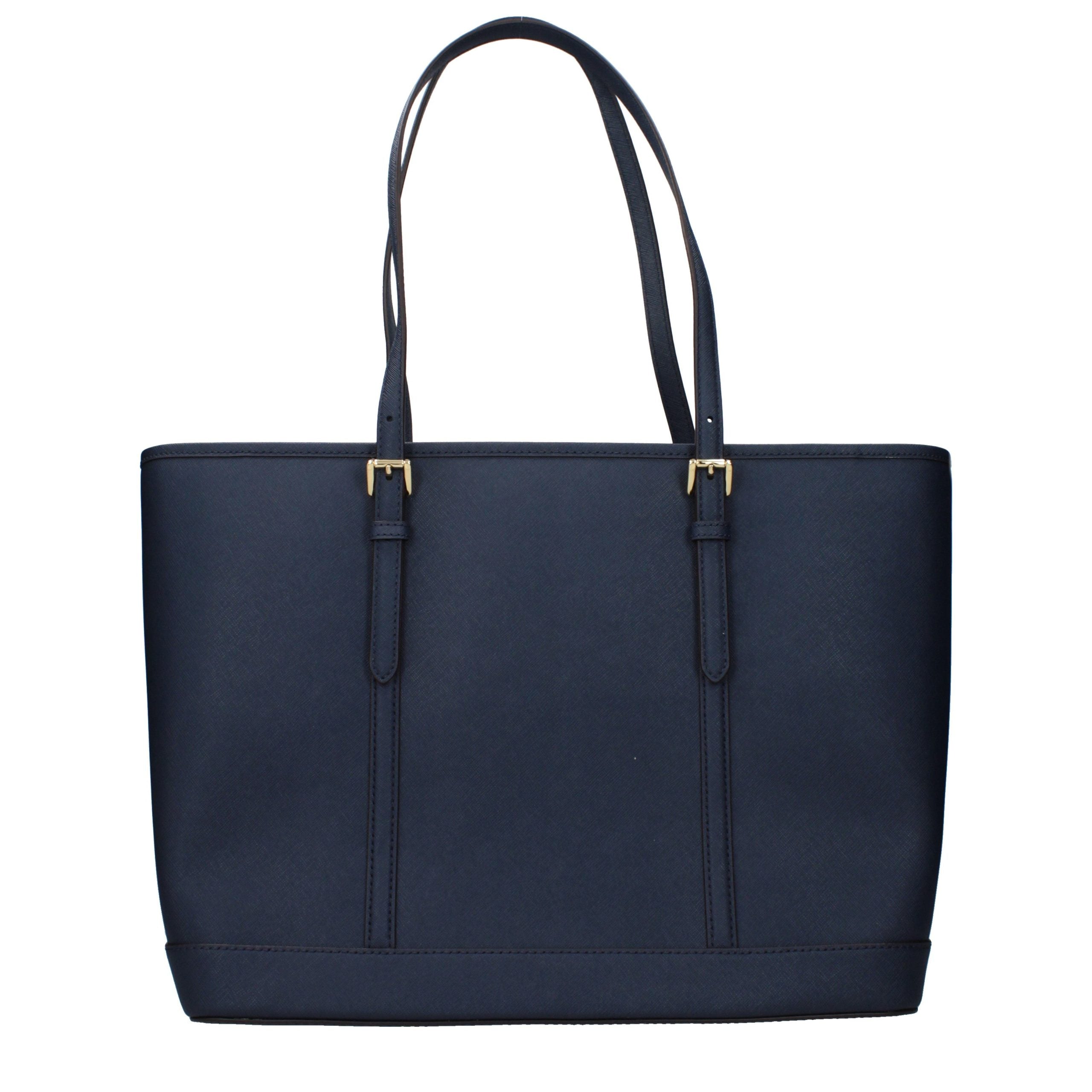 Michael Kors Blue Leather Shoulder Bag Michael Kors