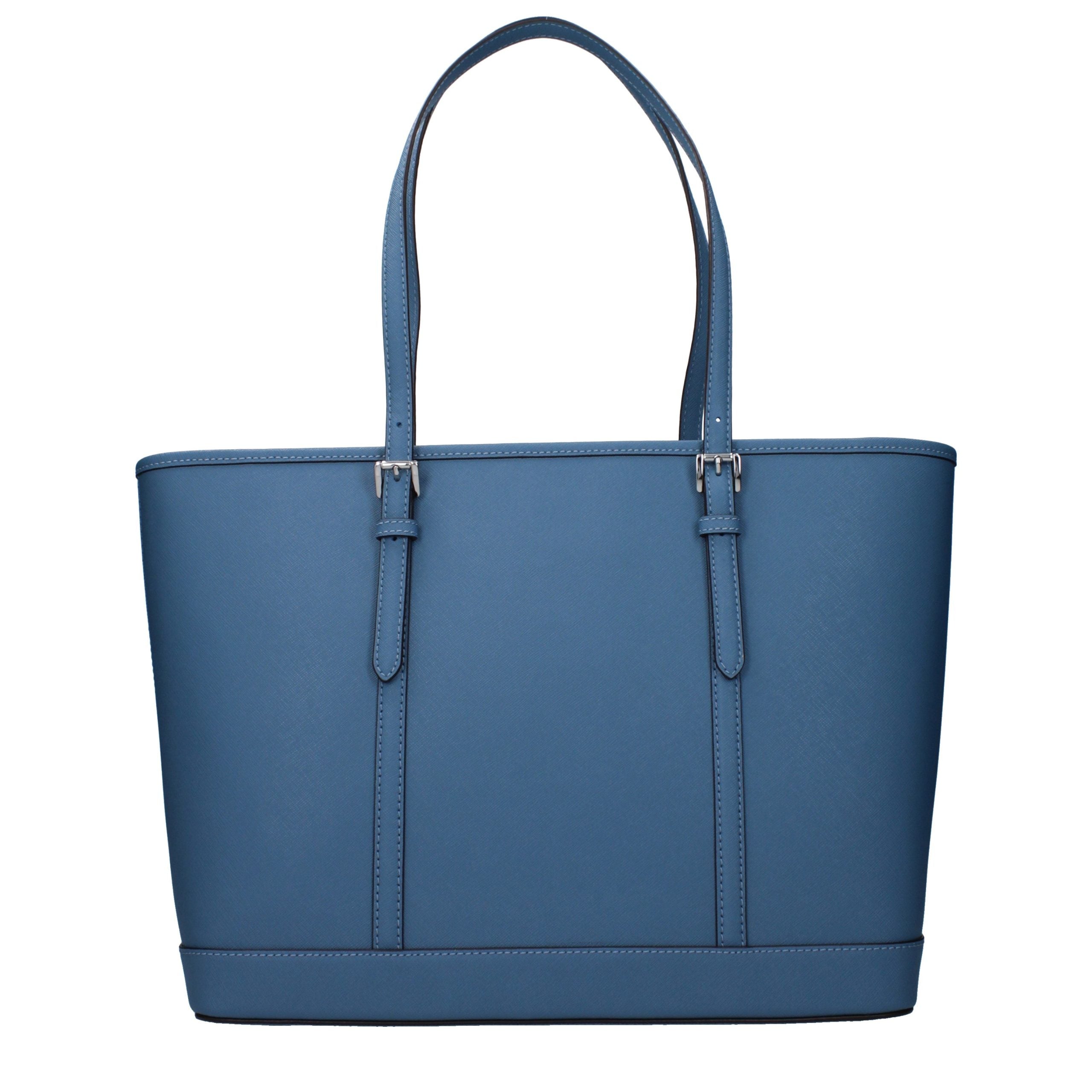 Michael Kors Blue Leather Shoulder Bag Michael Kors