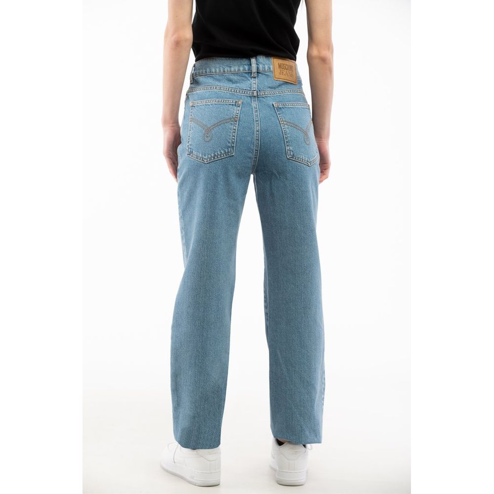Moschino Multicolor Cotton Jeans Denim Moschino