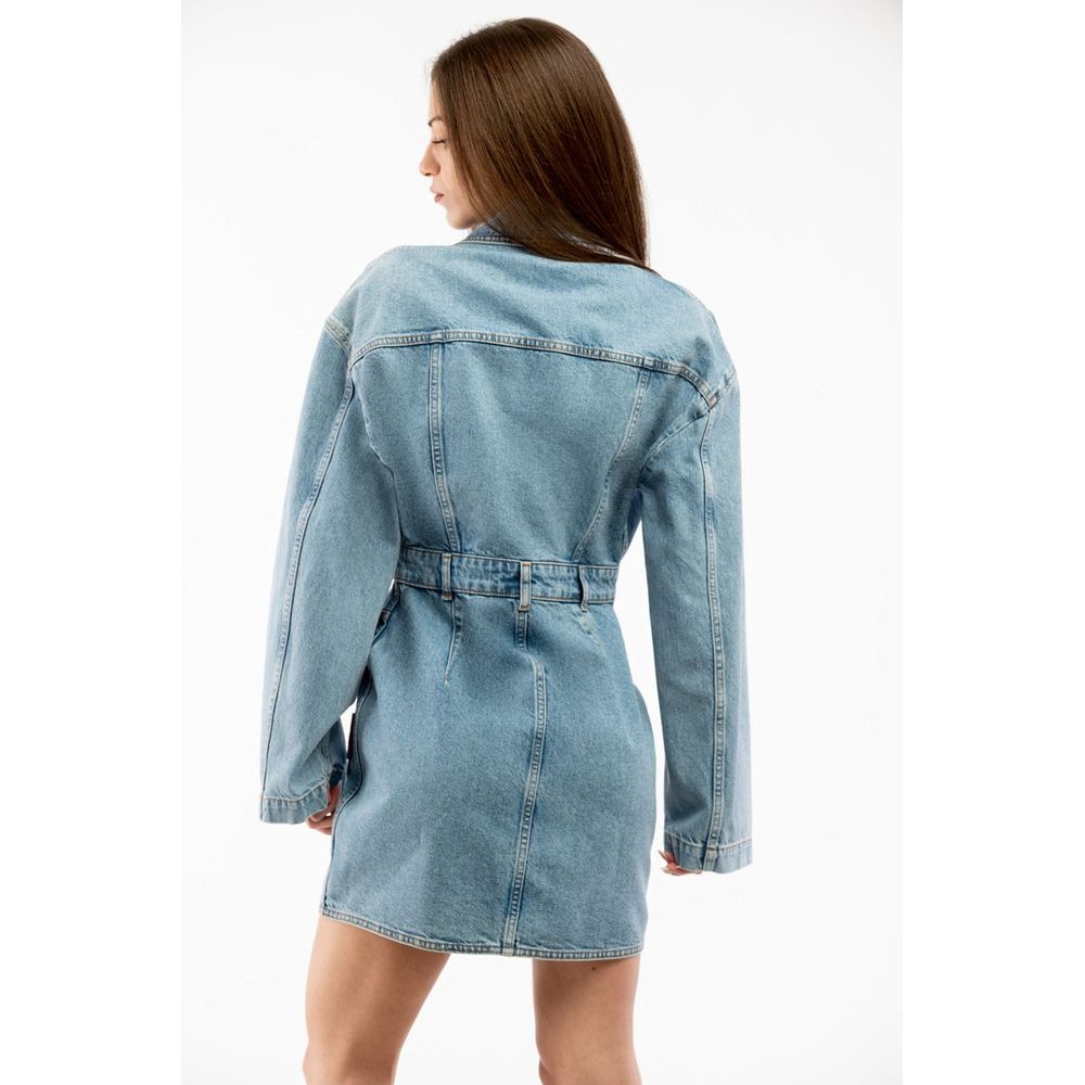 Moschino Multicolor Cotton Denim Jacket Moschino