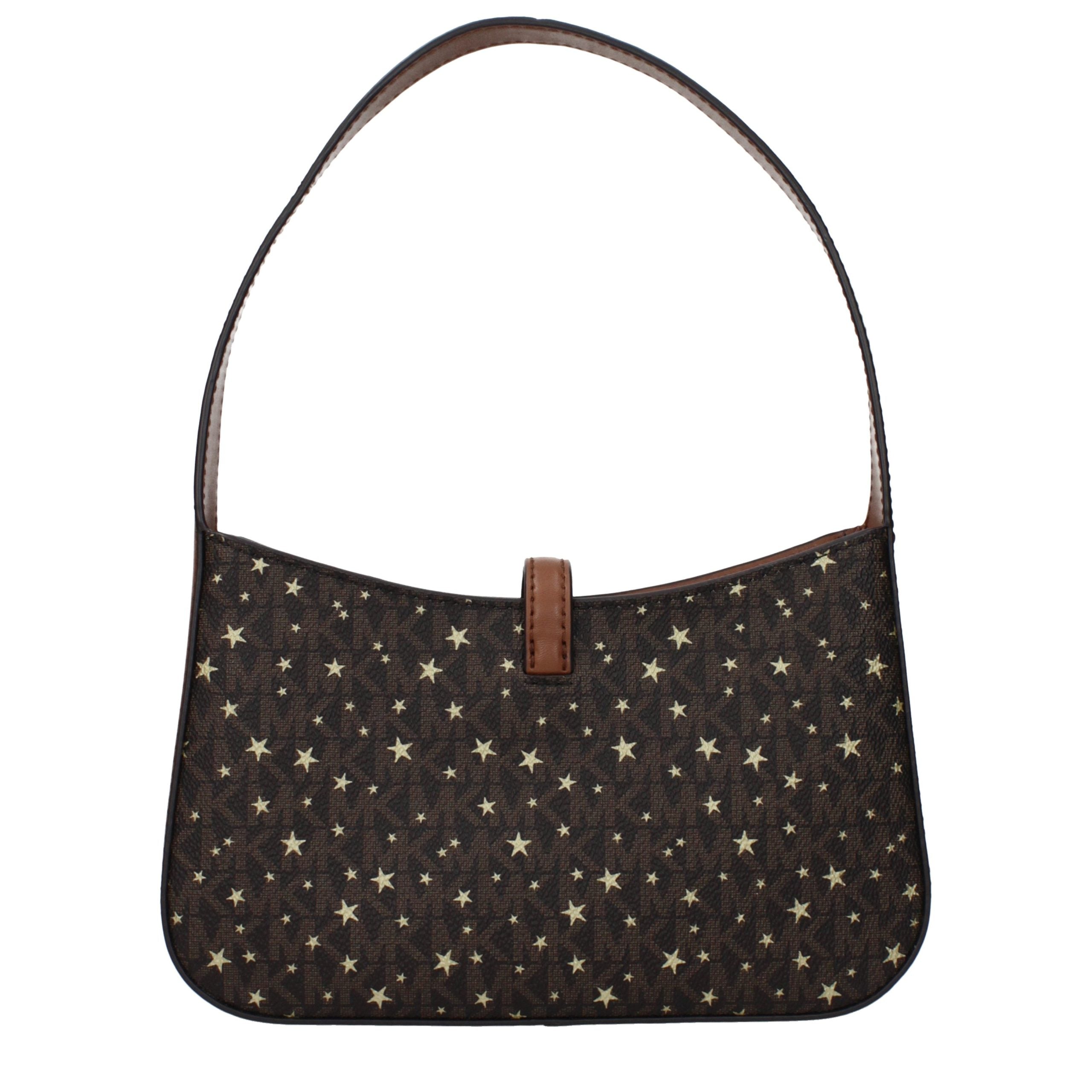 Michael Kors Brown Fabric Handbag Michael Kors
