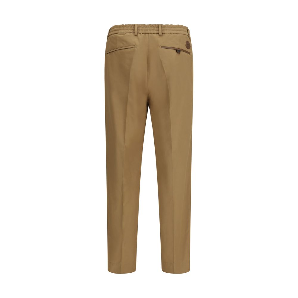 Moncler Beige Cotton Casual Pants Moncler