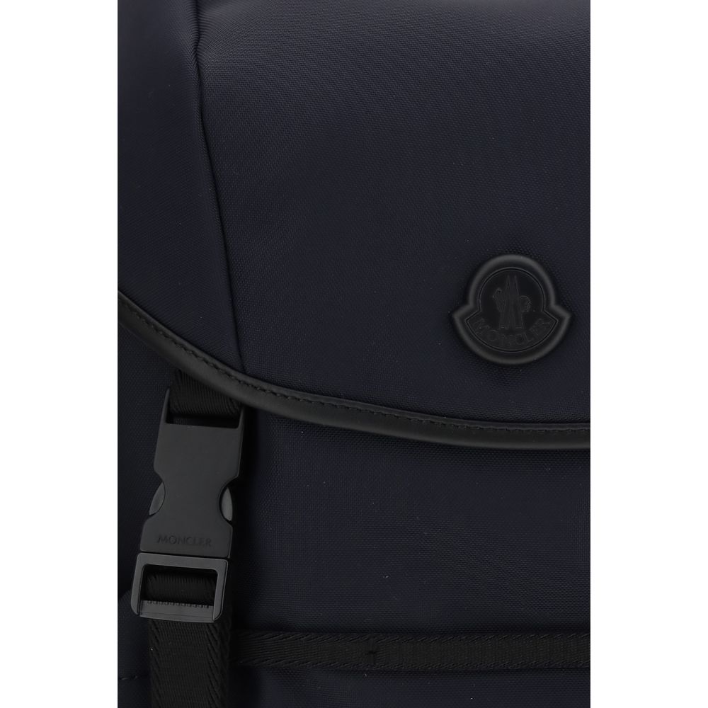 Moncler Blue Polyamide Backpack Moncler