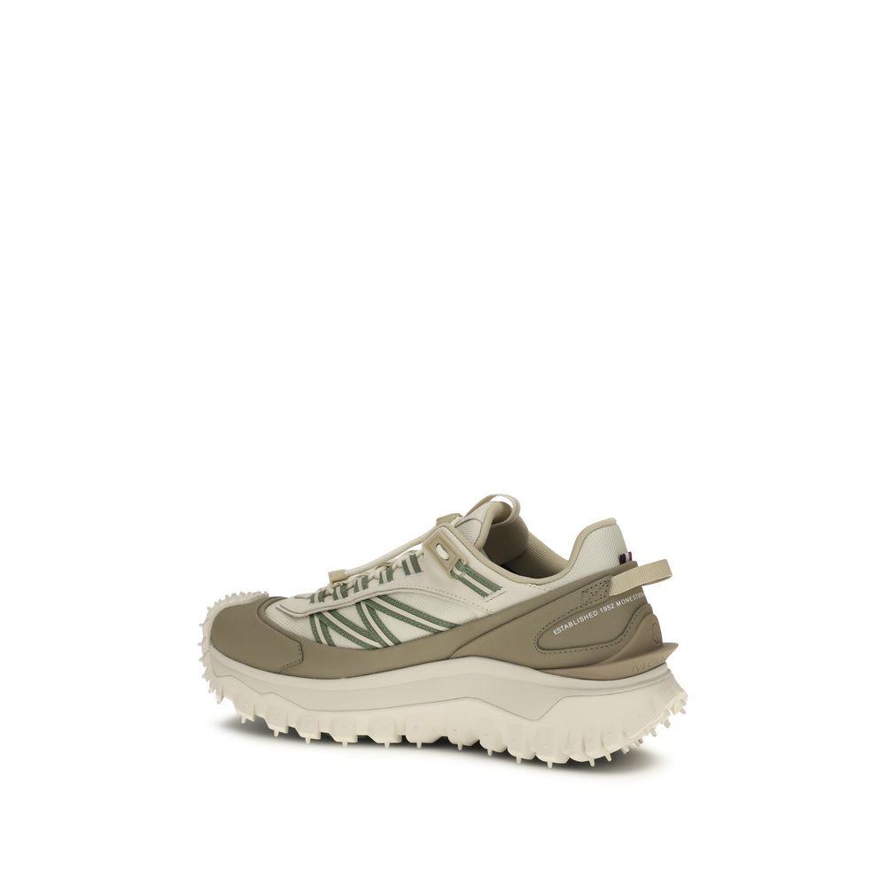 Moncler Beige Polyamide Athletic Sneakers Moncler