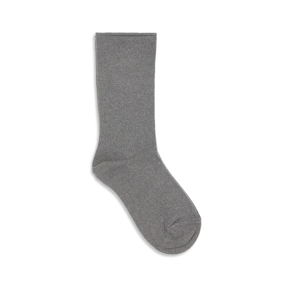 Brunello Cucinelli Gray Silk Socks Brunello Cucinelli
