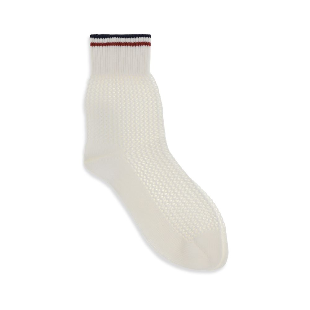Brunello Cucinelli White Cotton Socks Brunello Cucinelli
