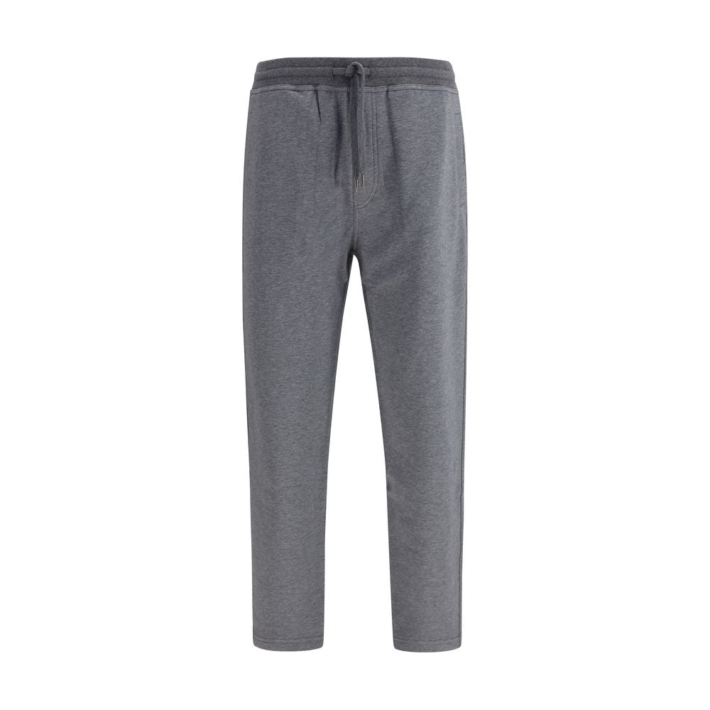 Brunello Cucinelli Gray Cotton Casual Pants Brunello Cucinelli