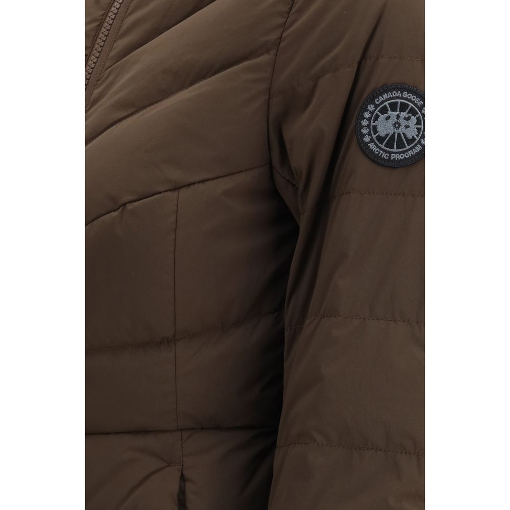 Canada Goose Brown Nylon Coat Canada Goose