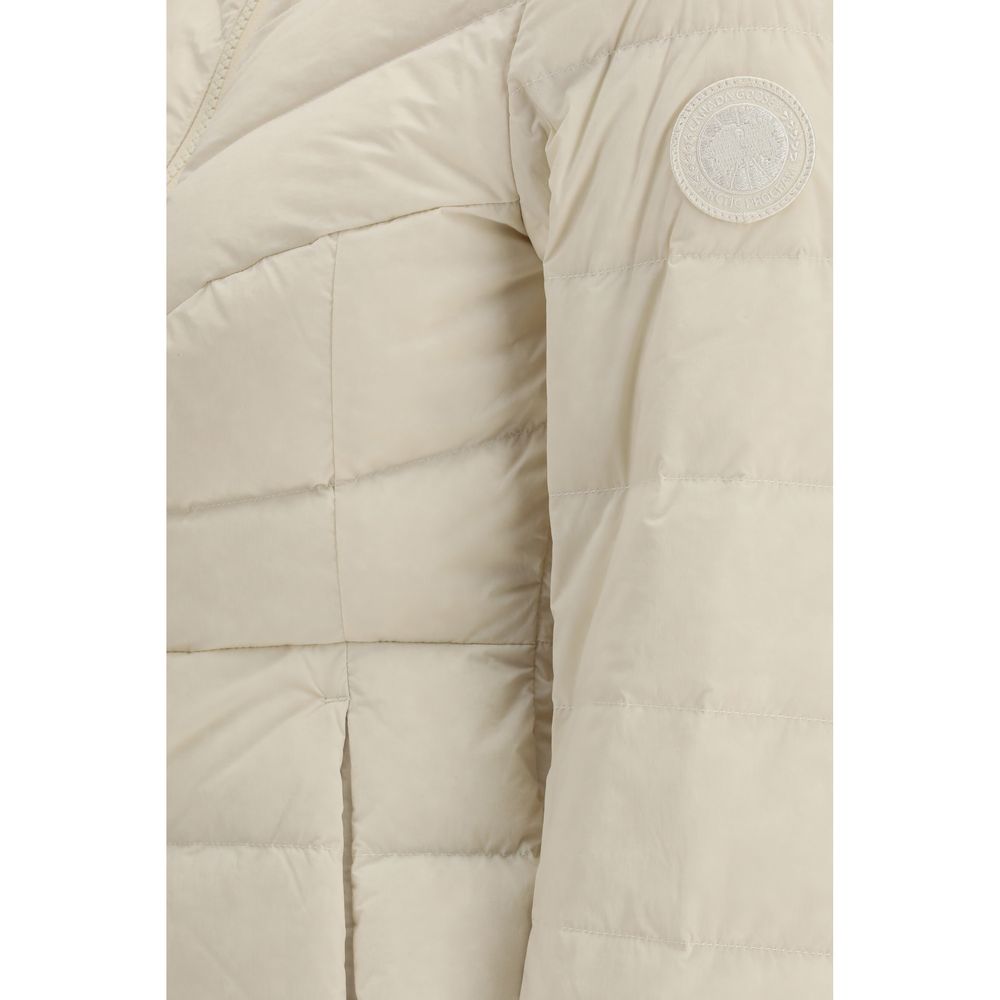 Canada Goose Beige Nylon Full-Length Jacket Canada Goose