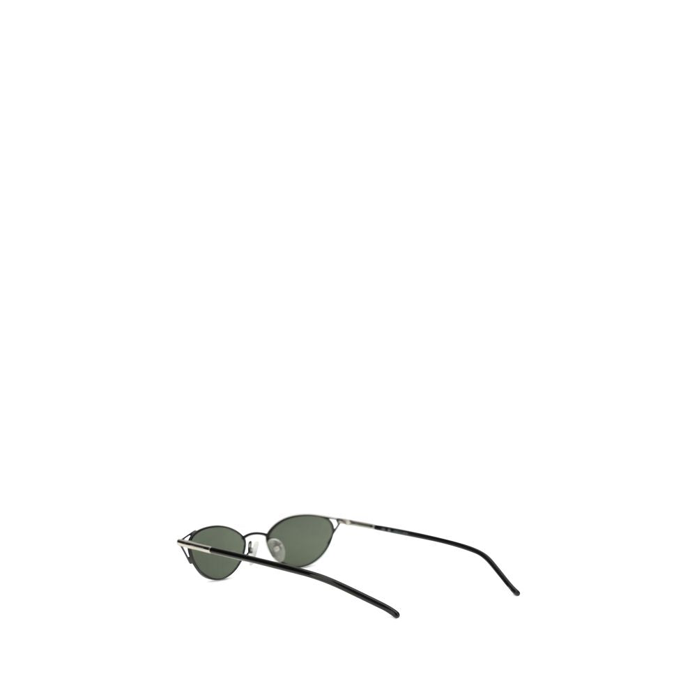 Alexander McQueen Black Metal Sunglasses Alexander McQueen