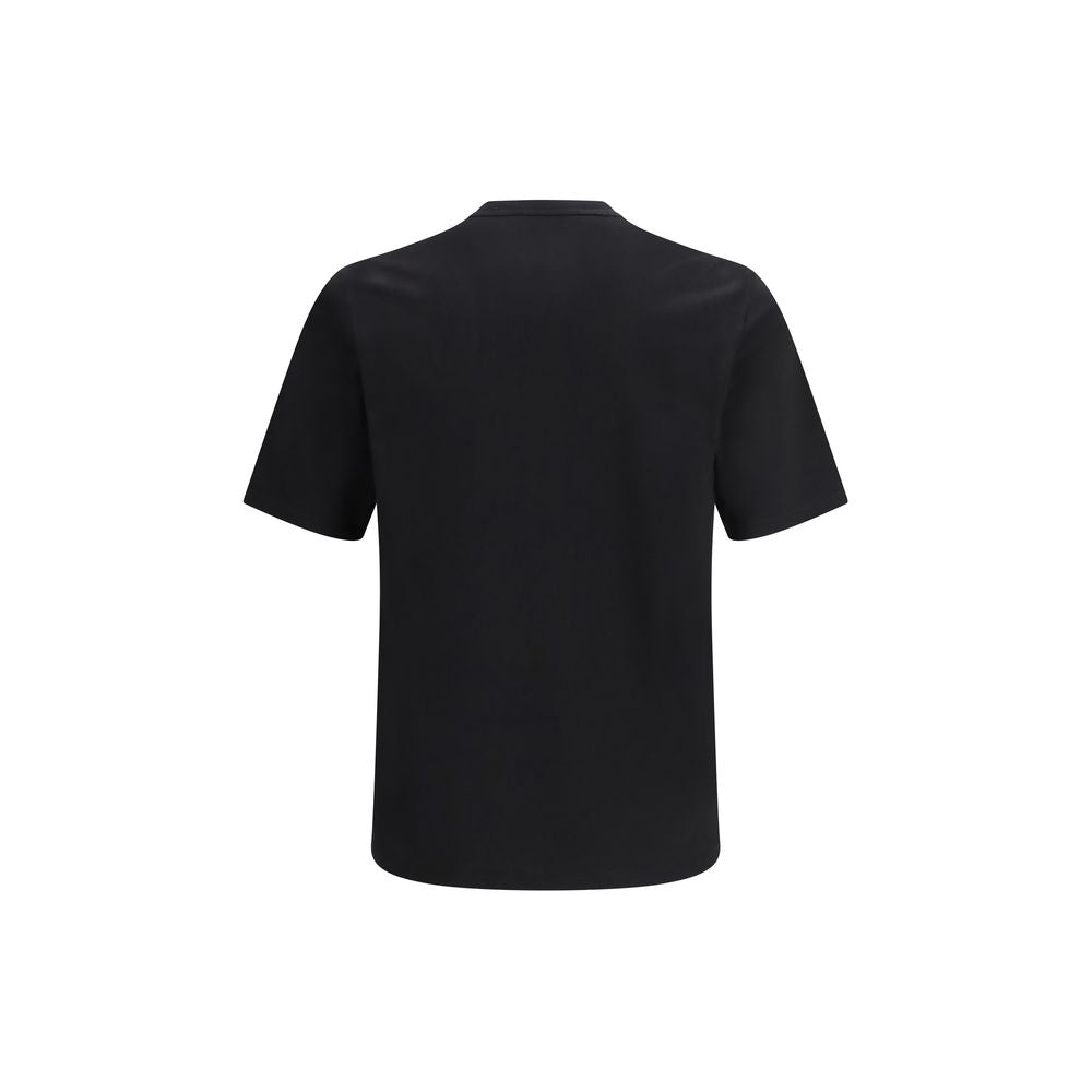 Saint Laurent Black Cotton T-Shirt Saint Laurent