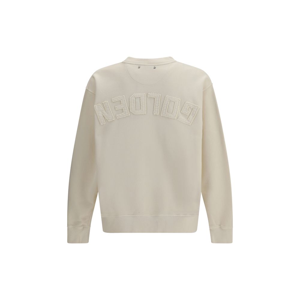 Golden Goose Beige Cotton Sweatshirt Golden Goose