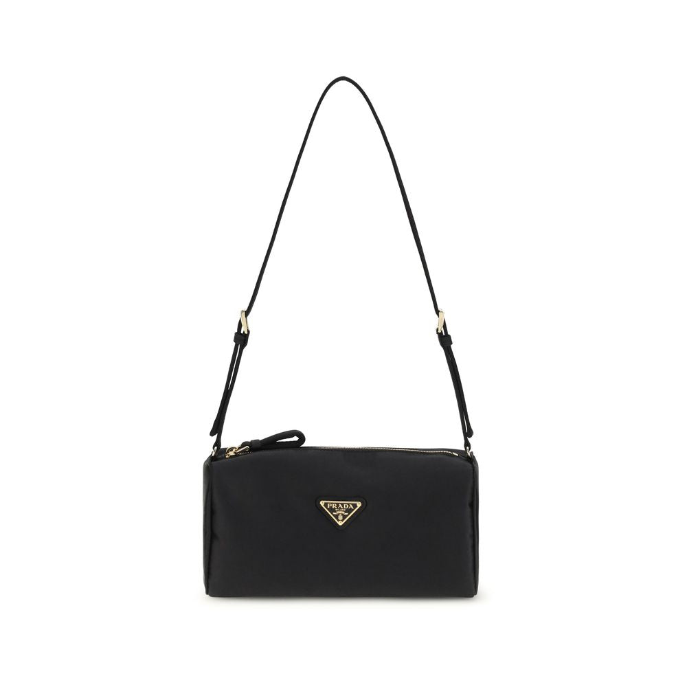 Prada Black Silk Shoulder Bag Prada