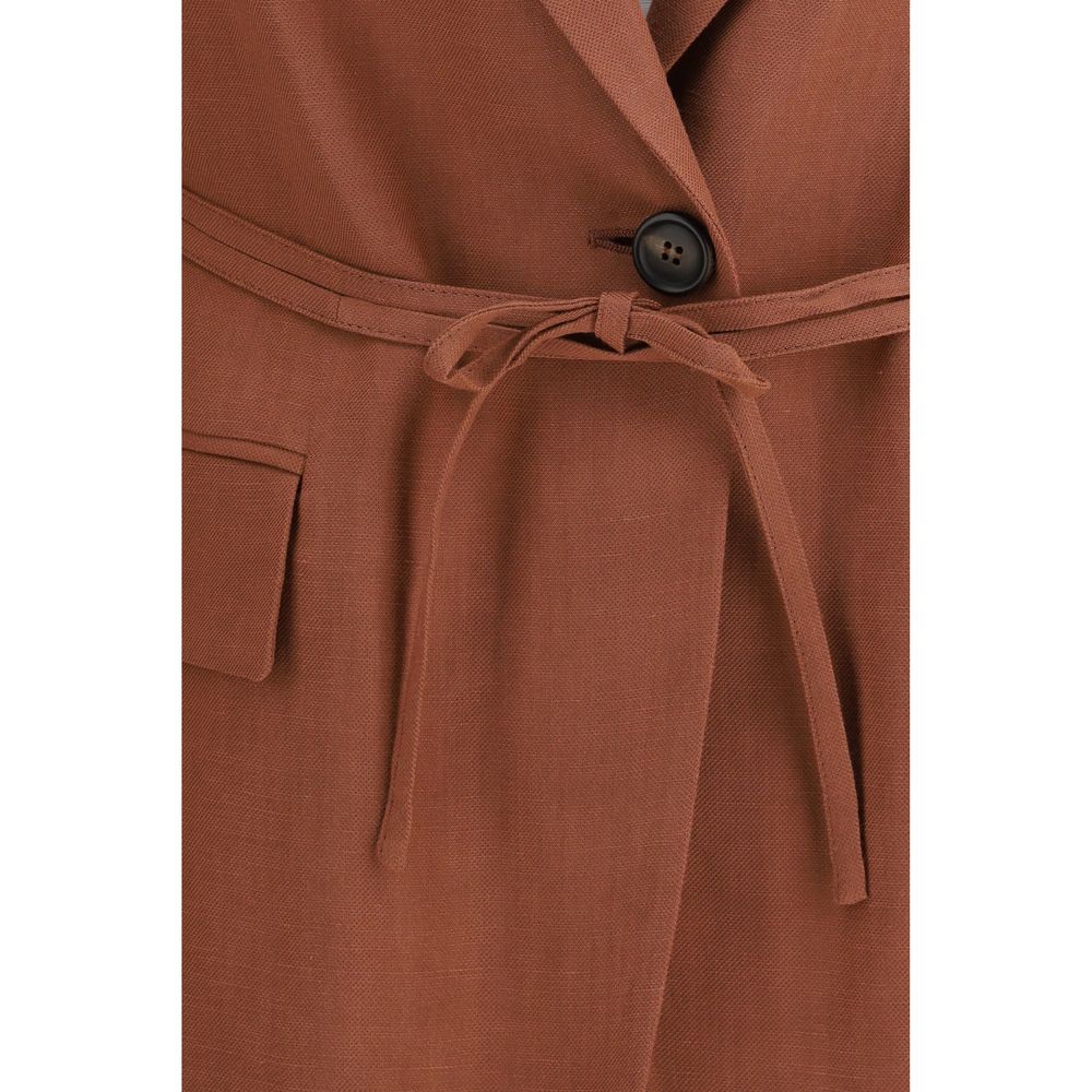 Brunello Cucinelli Multicolor Viscose Blazer Brunello Cucinelli