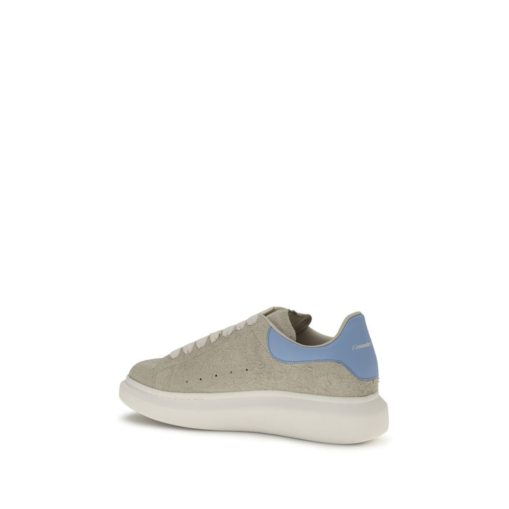 Alexander McQueen Beige Calf Leather Bos Taurus Chunky Sneakers Alexander McQueen