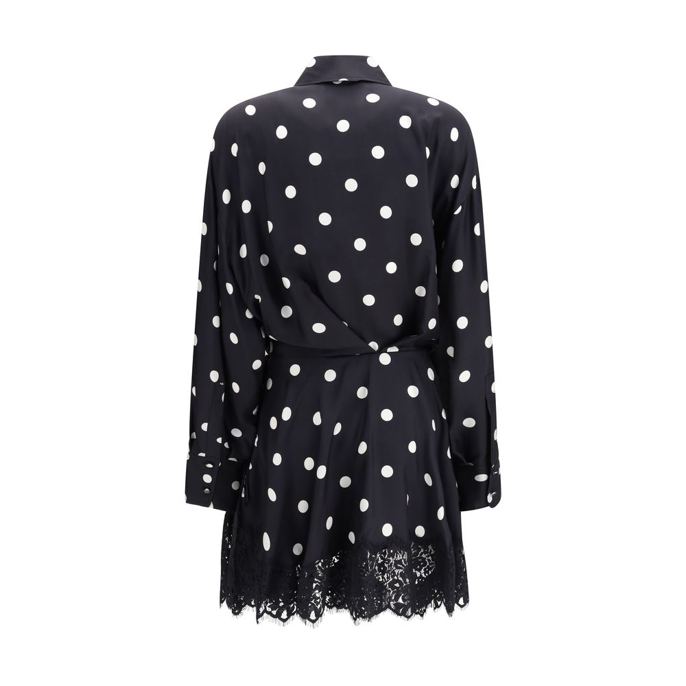 Max Mara Black Silk Casual Dress Max Mara
