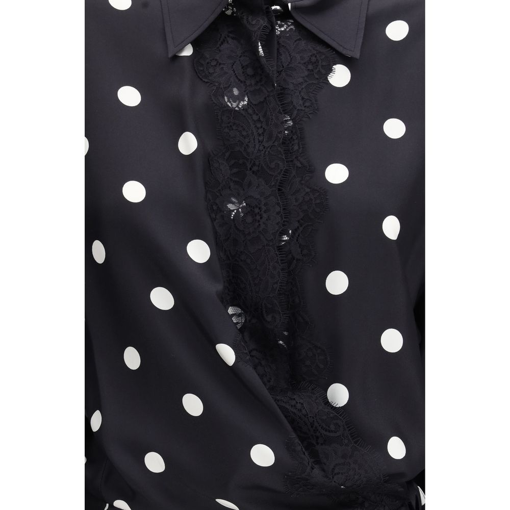 Max Mara Black Silk Casual Dress Max Mara