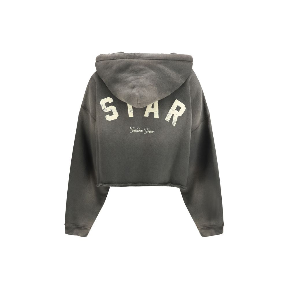 Golden Goose Gray Cotton Sweatshirt Golden Goose