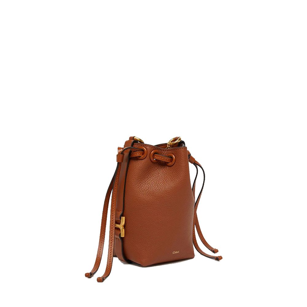 Chloé Brown Calfskin Backet Bag Chloé