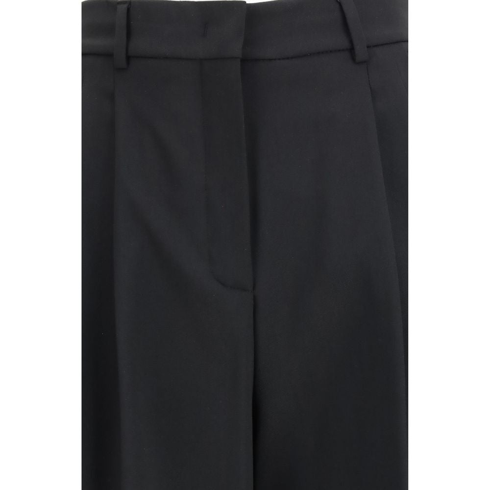 Max Mara Black Polyester Pants Max Mara