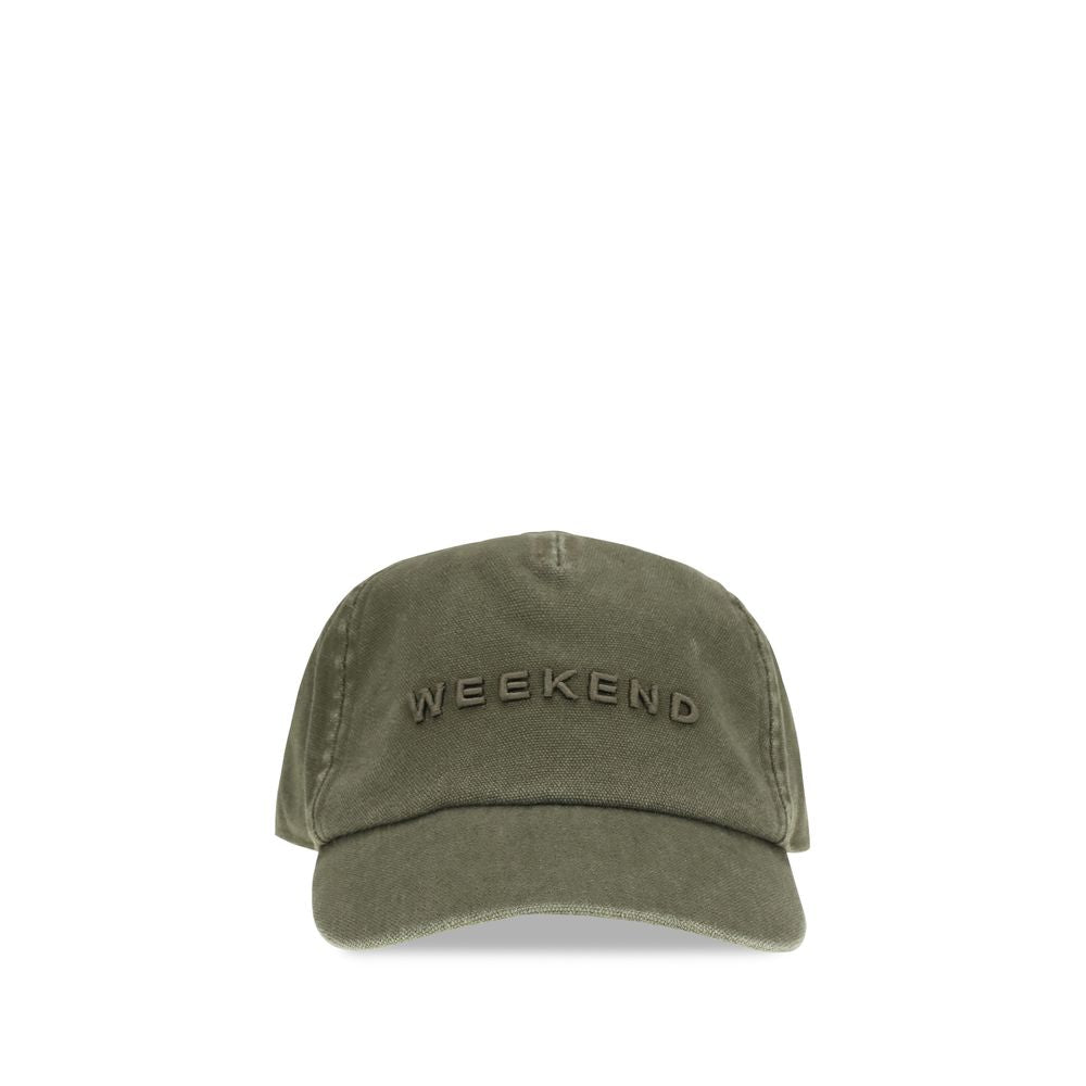 Max Mara Bicolor Cotton Cap (Baseball Hat) Max Mara