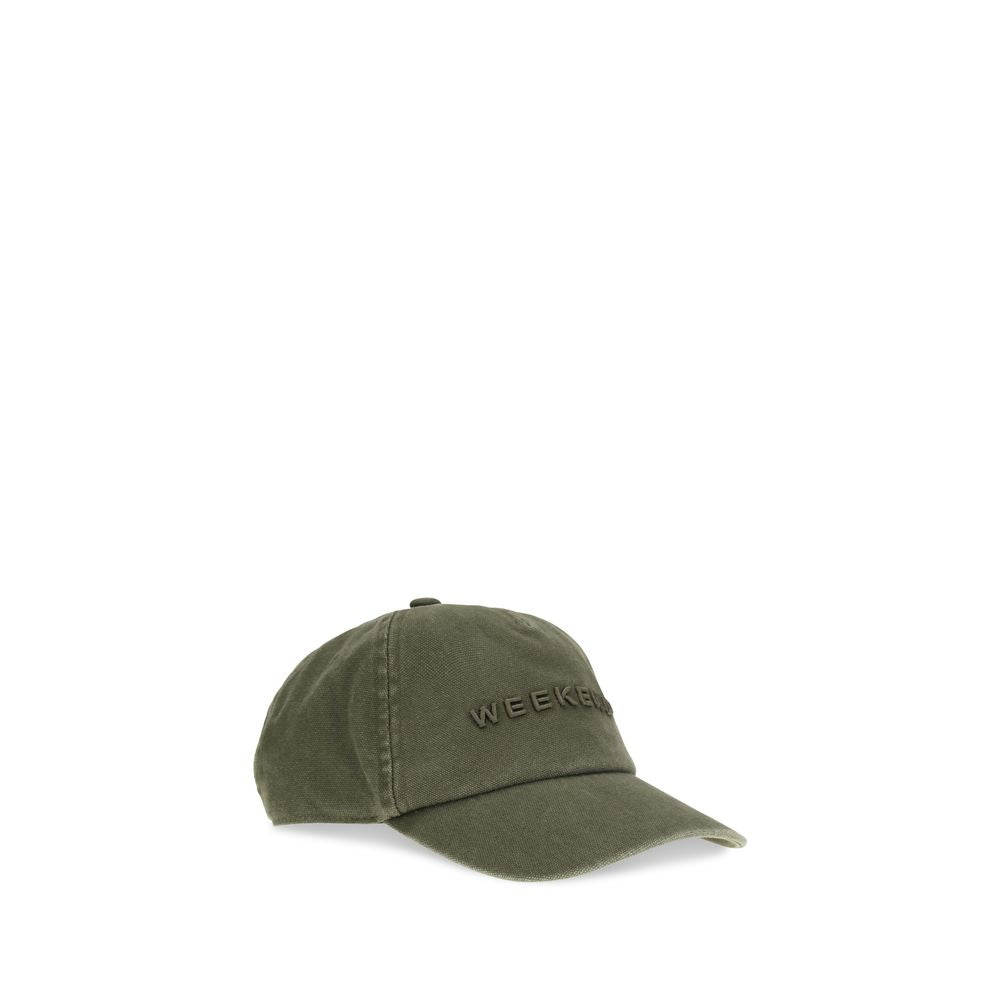 Max Mara Bicolor Cotton Cap (Baseball Hat) Max Mara