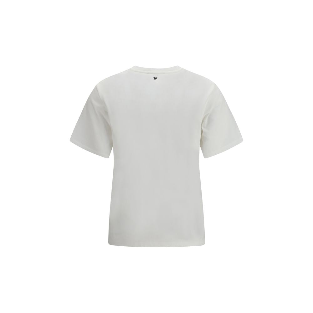Max Mara White Cotton T-Shirt Max Mara