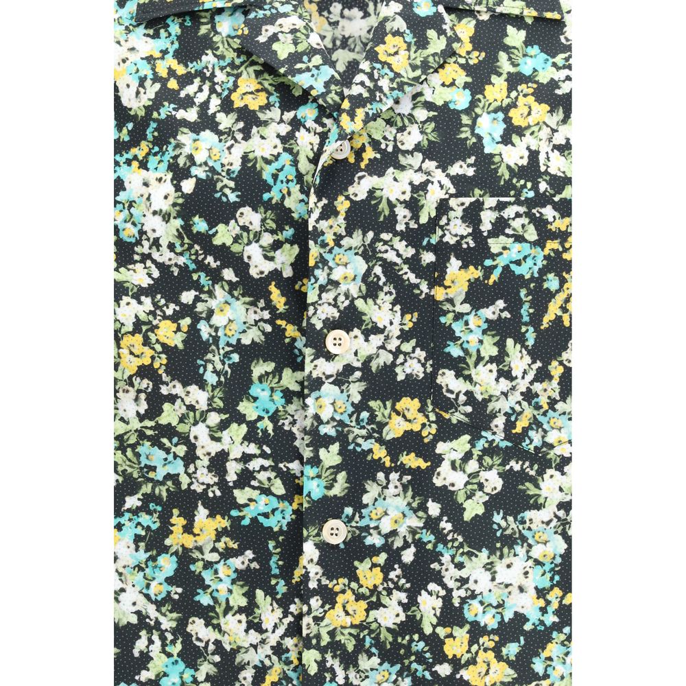 Valentino Multicolor Cotton Pattern Shirt Valentino