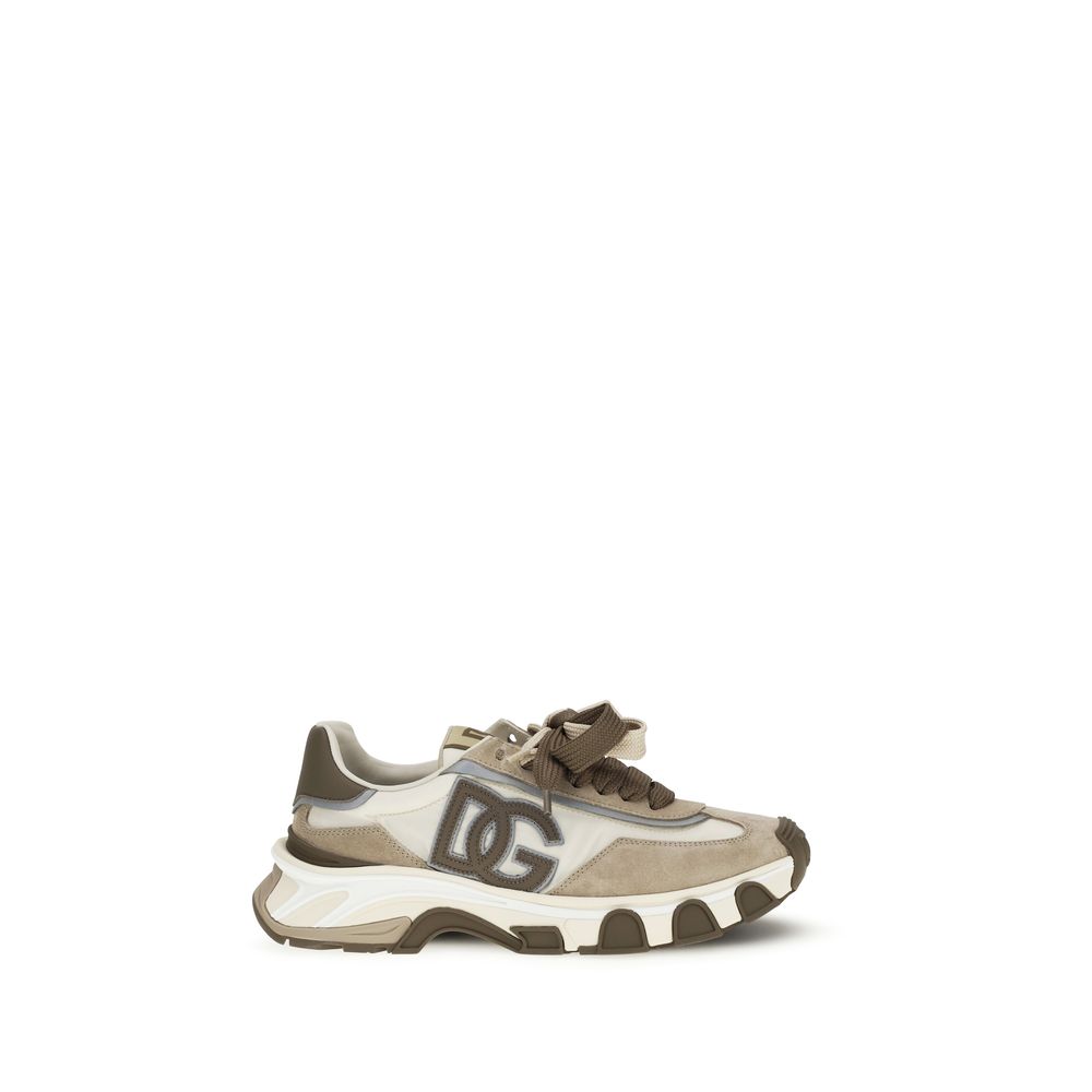 Dolce & Gabbana Multicolor Calf Leather Bos Taurus Athletic Sneakers Dolce & Gabbana