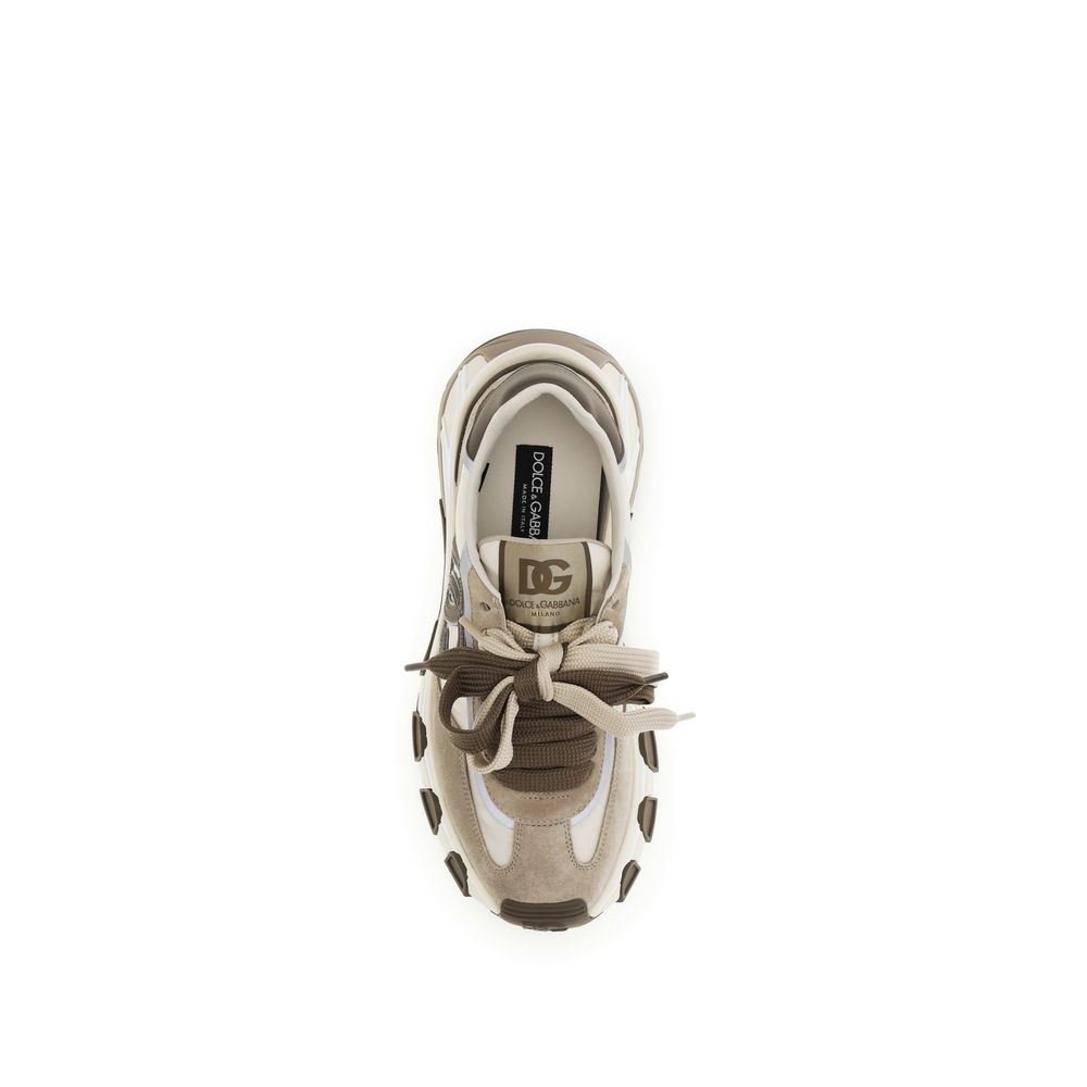 Dolce & Gabbana Multicolor Calf Leather Bos Taurus Athletic Sneakers Dolce & Gabbana