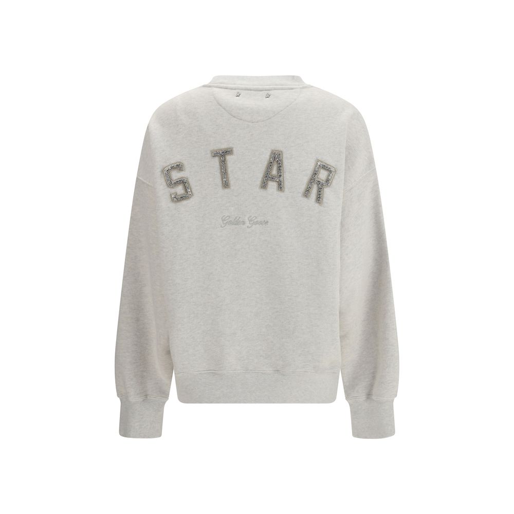 Golden Goose Gray Cotton Sweatshirt Golden Goose