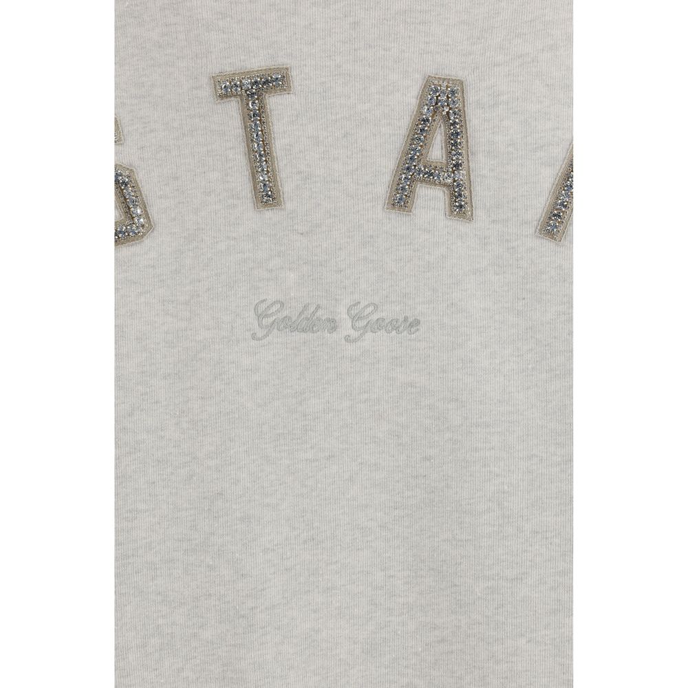 Golden Goose Gray Cotton Sweatshirt Golden Goose